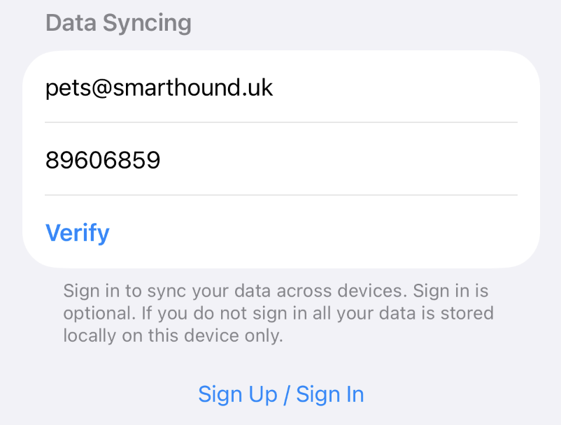Verifiëren met code